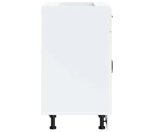 Virtuves Apakšējai Skapītis, Kalmar, Balts, Inženierijas Koks Vidaxl