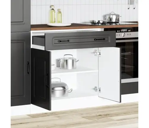 Köögi Aluskapp, Kalmar, Must, Tehispuit