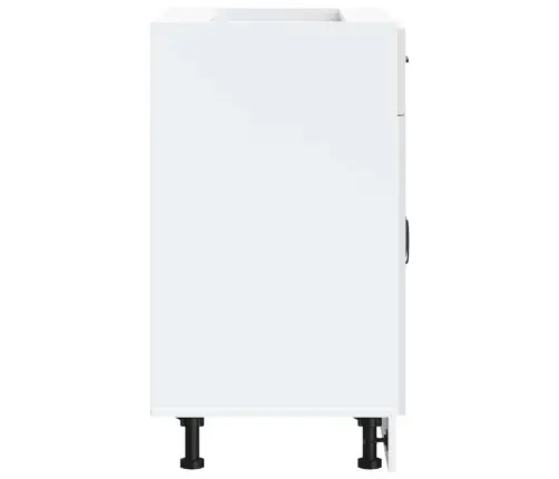 Köögi Aluskapp, Kalmar, Kõrgläikega Valge, Tehispuit