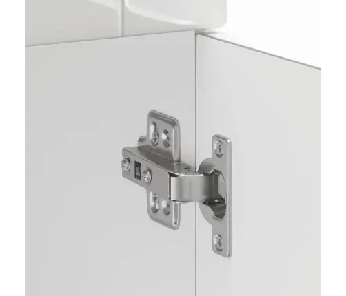 Köögi Aluskapp, Kalmar, Kõrgläikega Valge, Tehispuit