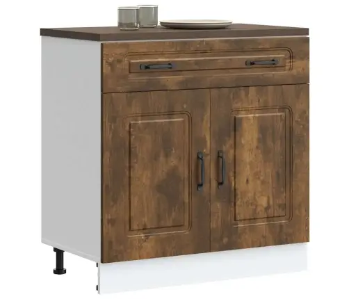 Köögi Aluskapp, Kalmar, Suitsutatud Tamm, Tehispuit