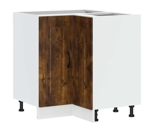 Kööginurga Aluskapp, Kalmar, Suitsutatud Tamm, Tehispuit