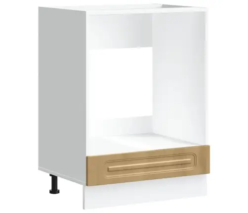 Orkaitės Spintelė, Kalmar, Artisano Ąžuolo, Apdirbta Mediena