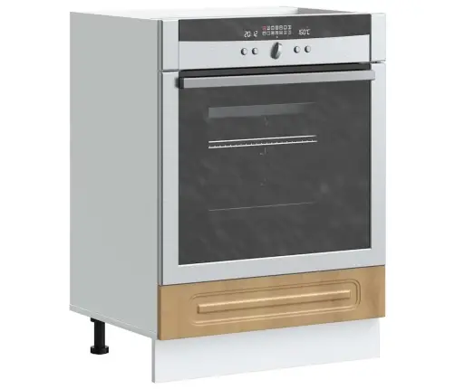 Orkaitės Spintelė, Kalmar, Artisano Ąžuolo, Apdirbta Mediena