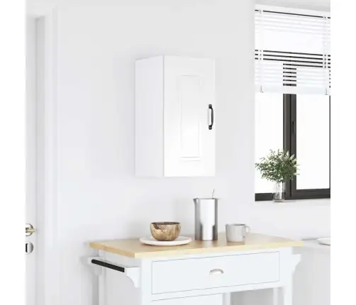 Sieninė Virtuvės Spintelė, Kalmar, Balta, Apdirbta Mediena