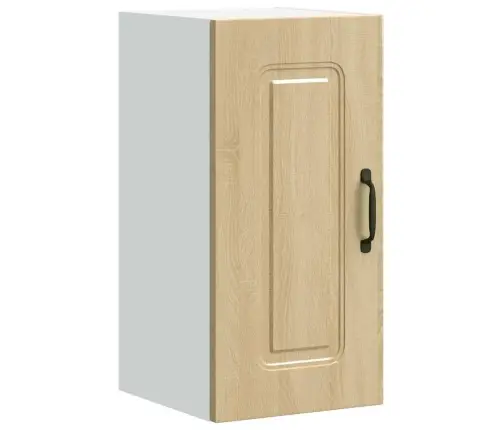 Virtuves Sienas Skapītis, Kalmar, Ozolkoka, Inženierijas Koks Vidaxl