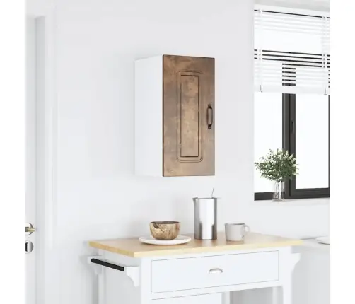 Sieninė Virtuvės Spintelė, Kalmar, Dūminio Ąžuolo, Mediena