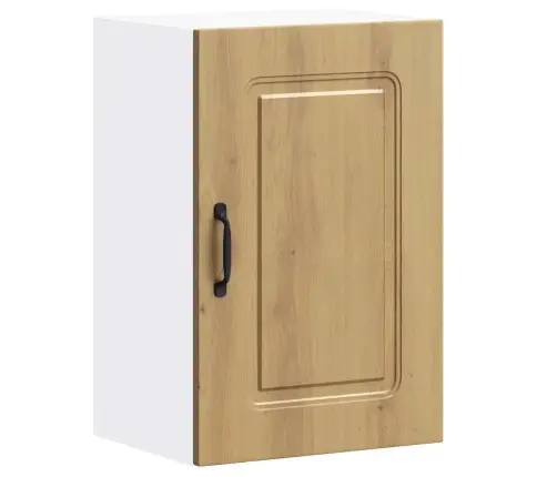 Virtuves Sienas Skapītis, Kalmar, Koka Krāsā, Inženierijas Koks Vidaxl