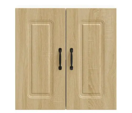 Virtuves Sienas Skapītis, Kalmar, Ozolkoka, Inženierijas Koks Vidaxl