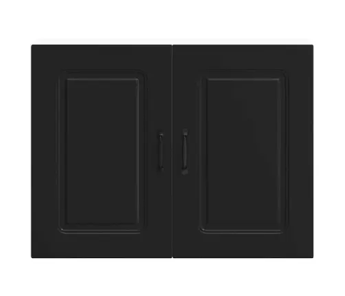 Sieninė Virtuvės Spintelė, Kalmar, Juoda, Apdirbta Mediena