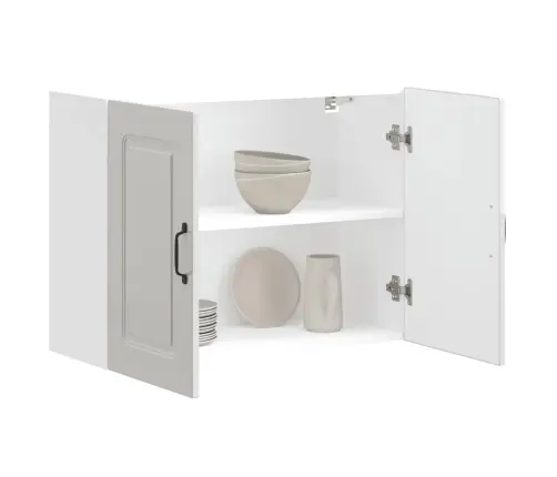 Köögi Seinakapp, Kalmar, Kõrgläikega Valge, Tehispuit