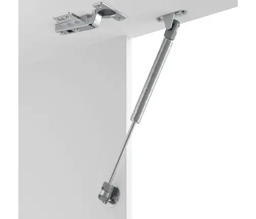 Sieninė Virtuvės Spintelė, Kalmar, Balta, Apdirbta Mediena