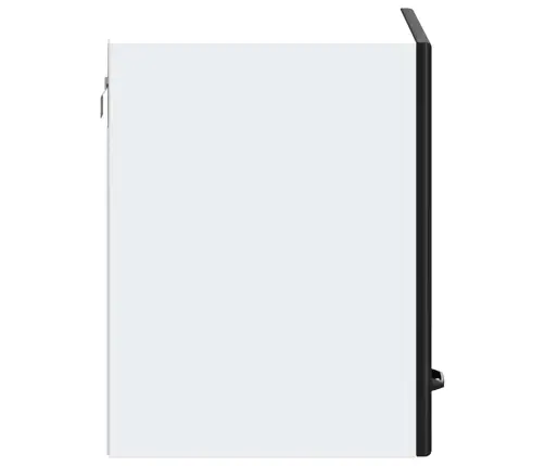 Virtuves Sienas Skapītis, Kalmar, Melns, Inženierijas Koks Vidaxl