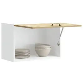 Virtuves Sienas Skapītis, Kalmar, Ozolkoka, Inženierijas Koks Vidaxl