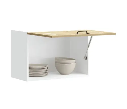 Virtuves Sienas Skapītis, Kalmar, Ozolkoka, Inženierijas Koks Vidaxl