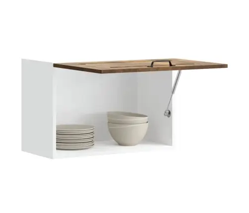 Sieninė Virtuvės Spintelė, Kalmar, Dūminio Ąžuolo, Mediena