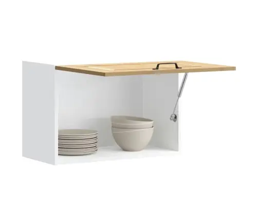 Virtuves Sienas Skapītis, Kalmar, Koka Krāsā, Inženierijas Koks Vidaxl