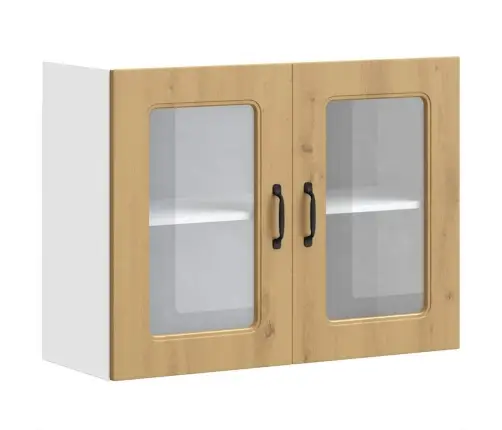 Virtuvės Spintelė Su Stiklinėmis Durimis, Kalmar, Artisano