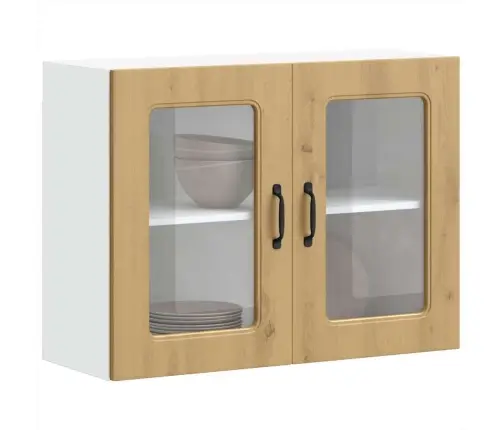 Virtuvės Spintelė Su Stiklinėmis Durimis, Kalmar, Artisano