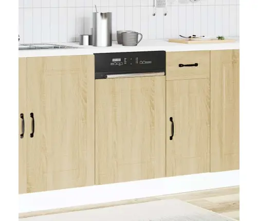 Trauku Mazgājamās Mašīnas Panelis Kalmar Ozolkoka 45X1,5X67 Cm Vidaxl