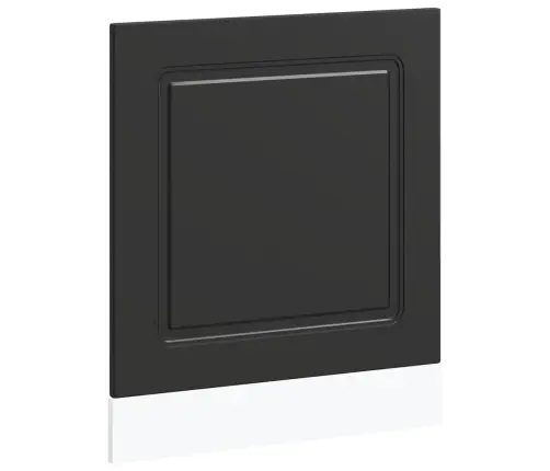 Trauku Mazgājamās Mašīnas Panelis Kalmar Melns 60X1,5X67 Cm Vidaxl
