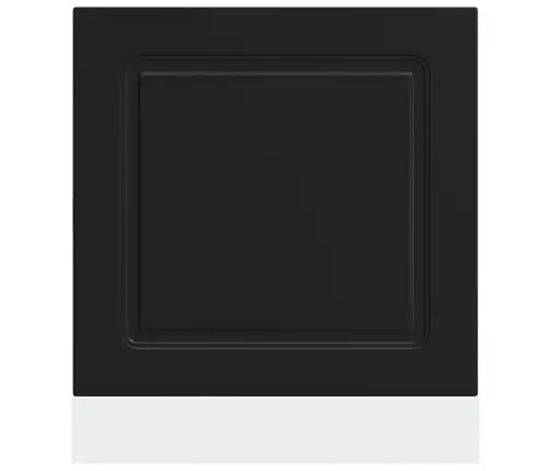 Trauku Mazgājamās Mašīnas Panelis Kalmar Melns 60X1,5X67 Cm Vidaxl