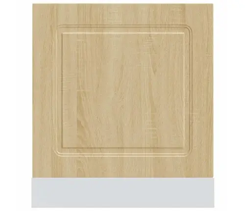 Trauku Mazgājamās Mašīnas Panelis Kalmar Ozolkoka 60X1,5X67 Cm Vidaxl