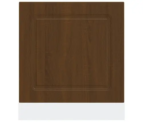 Trauku Mazgājamās Mašīnas Panelis Kalmar Ozolkoka 60X1,5X67 Cm Vidaxl