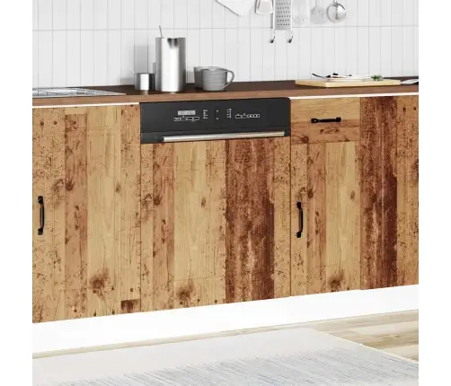 Trauku Mazgājamās Mašīnas Panelis Kalmar Veca Koka 60X1,5X67 Cm Vidaxl