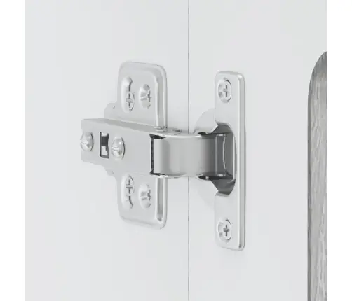 Virtuvės Sieninė Spintelė Su Stiklinėmis Durimis, Kalmar, Pilka