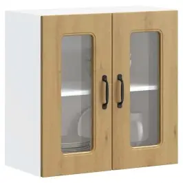 Virtuvės Spintelė Su Stiklinėmis Durimis, Kalmar, Artisano