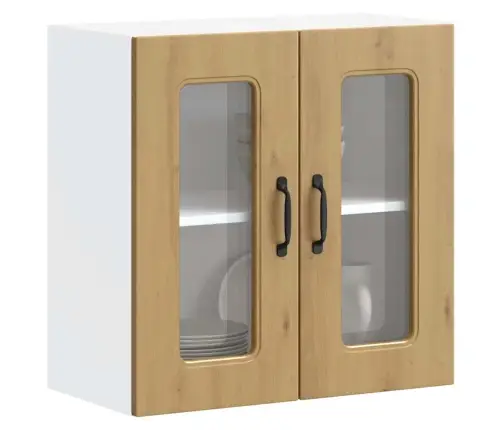 Virtuvės Spintelė Su Stiklinėmis Durimis, Kalmar, Artisano