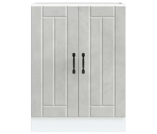 Kriauklės Pagrindo Spintelė "Lucca" Betoninė Pilka