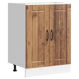 Izlietnes Pamatnes Skapis "Lucca" Old Wood Engineered Wood Vidaxl