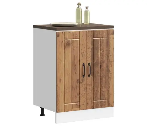 Kriauklės Pagrindo Spintelė "Lucca" Senos Medienos