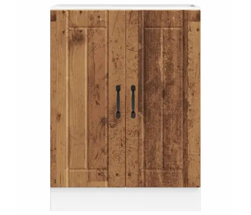 Kriauklės Pagrindo Spintelė "Lucca" Senos Medienos