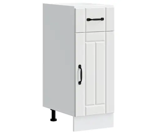 Köögi Aluskapp Lucca, Valge, Tehispuit