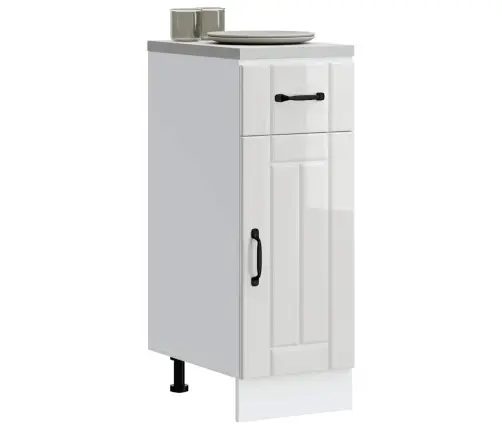 Virtuves Apakšējai Skapītis, Lucca, Inženierijas Koks Vidaxl