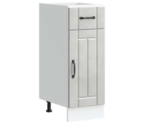 Virtuves Apakšējai Skapītis, Lucca, Betona Pelēks Vidaxl