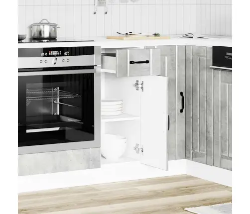 Virtuves Apakšējai Skapītis, Lucca, Betona Pelēks Vidaxl