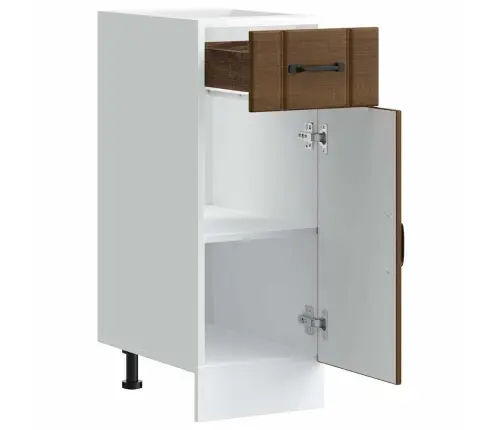 Köögi Aluskapp Lucca, Pruun Tamm, Tehispuit