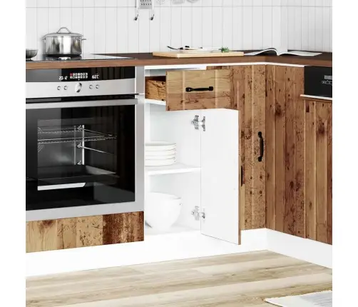 Virtuves Apakšējai Skapītis, Lucca, Veca Koka Vidaxl