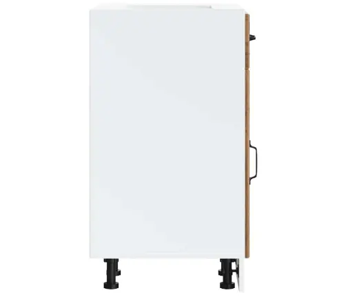 Virtuves Apakšējai Skapītis, Lucca, Veca Koka Vidaxl