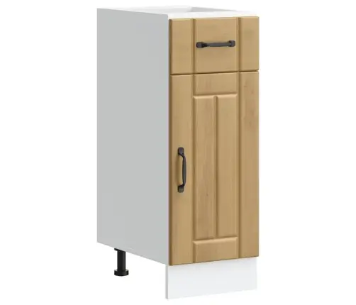 Köögi Aluskapp Lucca, Käsitöötamm, Tehispuit