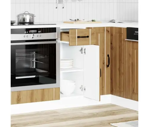 Köögi Aluskapp Lucca, Käsitöötamm, Tehispuit