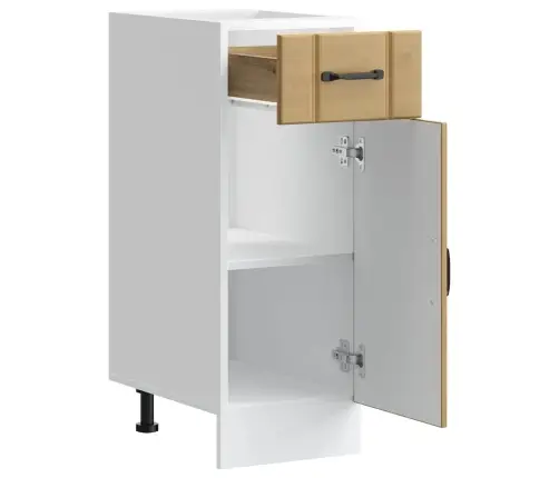 Köögi Aluskapp Lucca, Käsitöötamm, Tehispuit