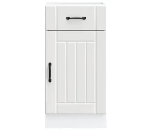 Köögi Aluskapp Lucca, Valge, Tehispuit