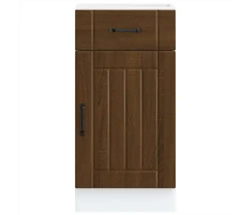 Köögi Aluskapp Lucca, Pruun Tamm, Tehispuit