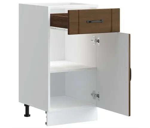 Köögi Aluskapp Lucca, Pruun Tamm, Tehispuit