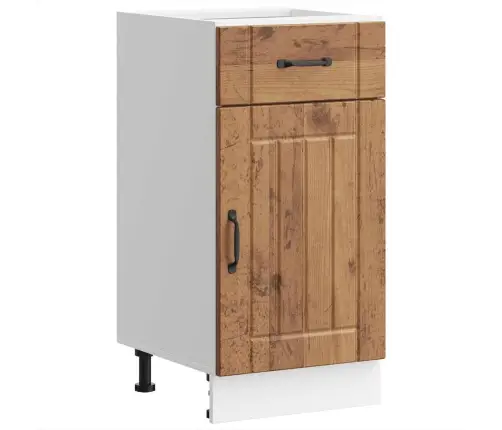 Virtuvės Spintelė, Lucca, Medienos, Apdirbta Mediena